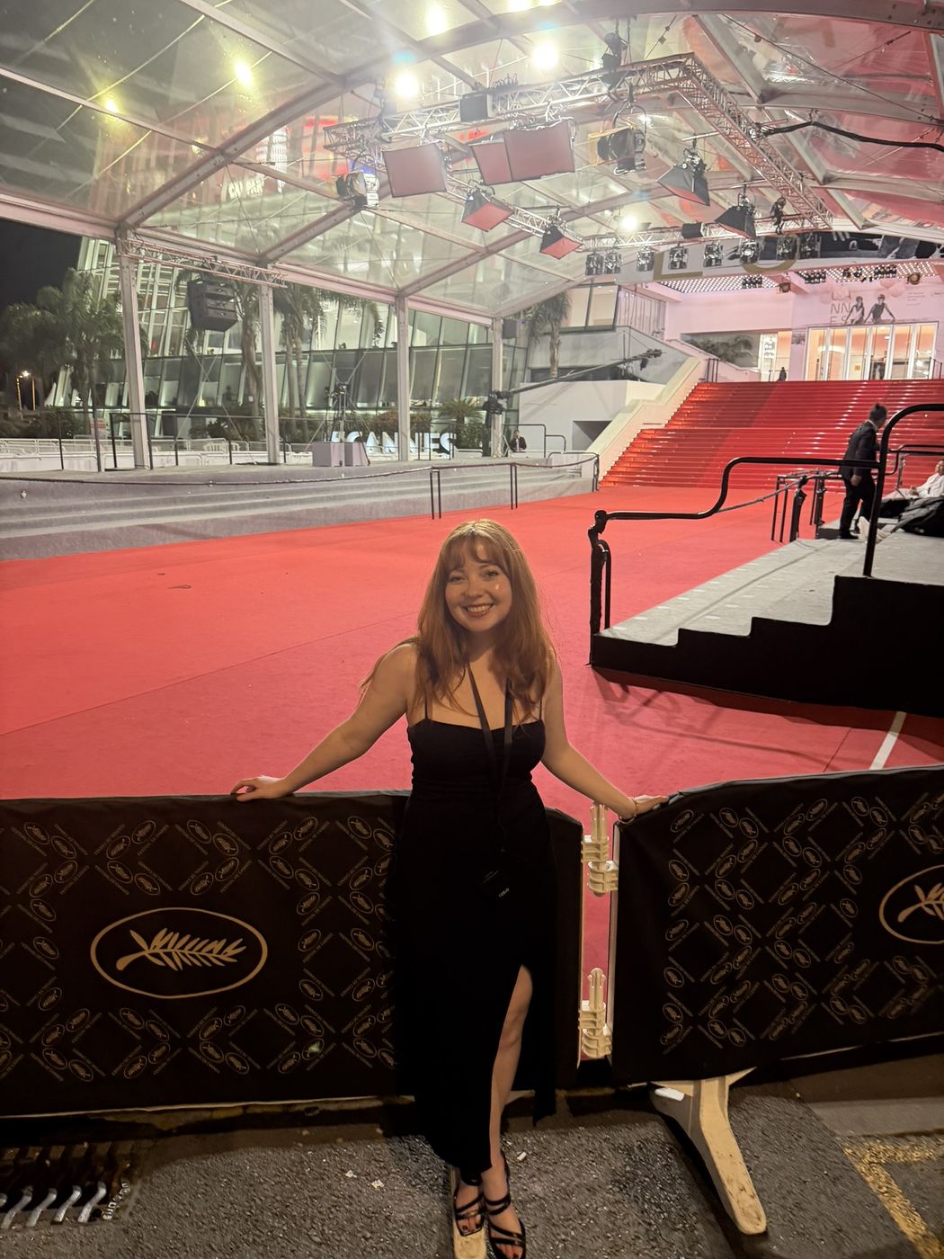 Kimberly on the red carpet at the Palais, Cannes